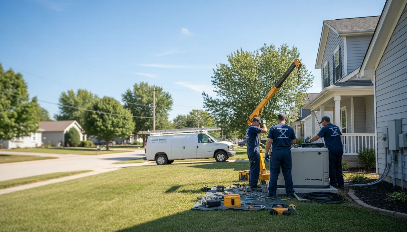 Generator Installation in East Butler, PA near me